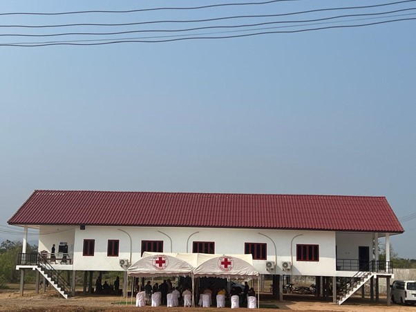 the Lao Red Cross (LRC), in collaboration with the Swiss Red Cross (SRC), inaugurated a new Blood Transfusion Center in Salavanh Province