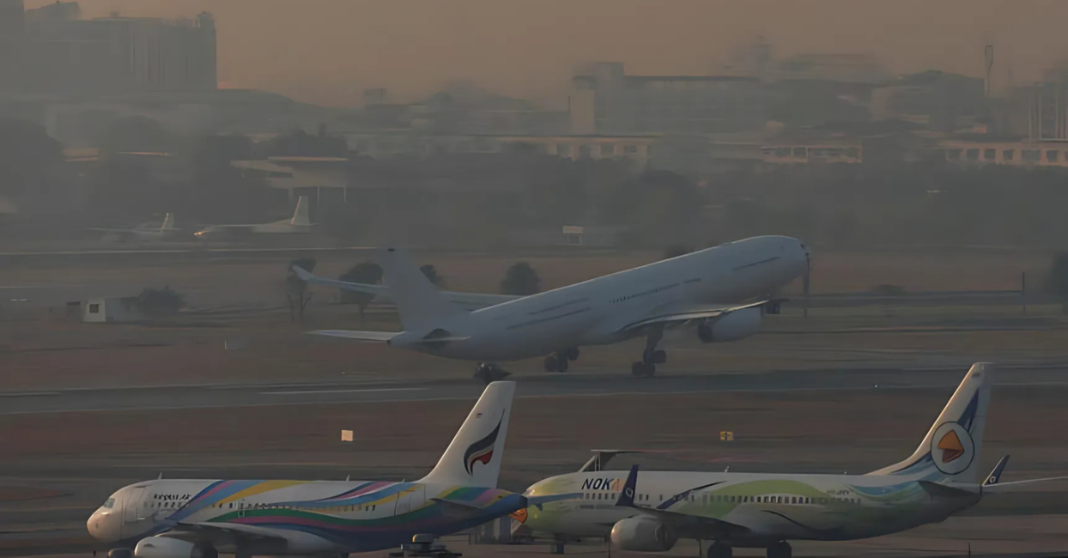 Thai Airline Halts Some Domestic Flights Because Of Air Pollution