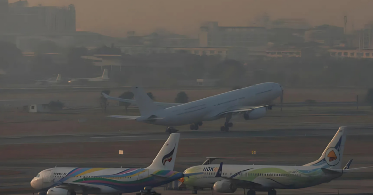 Thai Airline Halts Some Domestic Flights Because Of Air Pollution