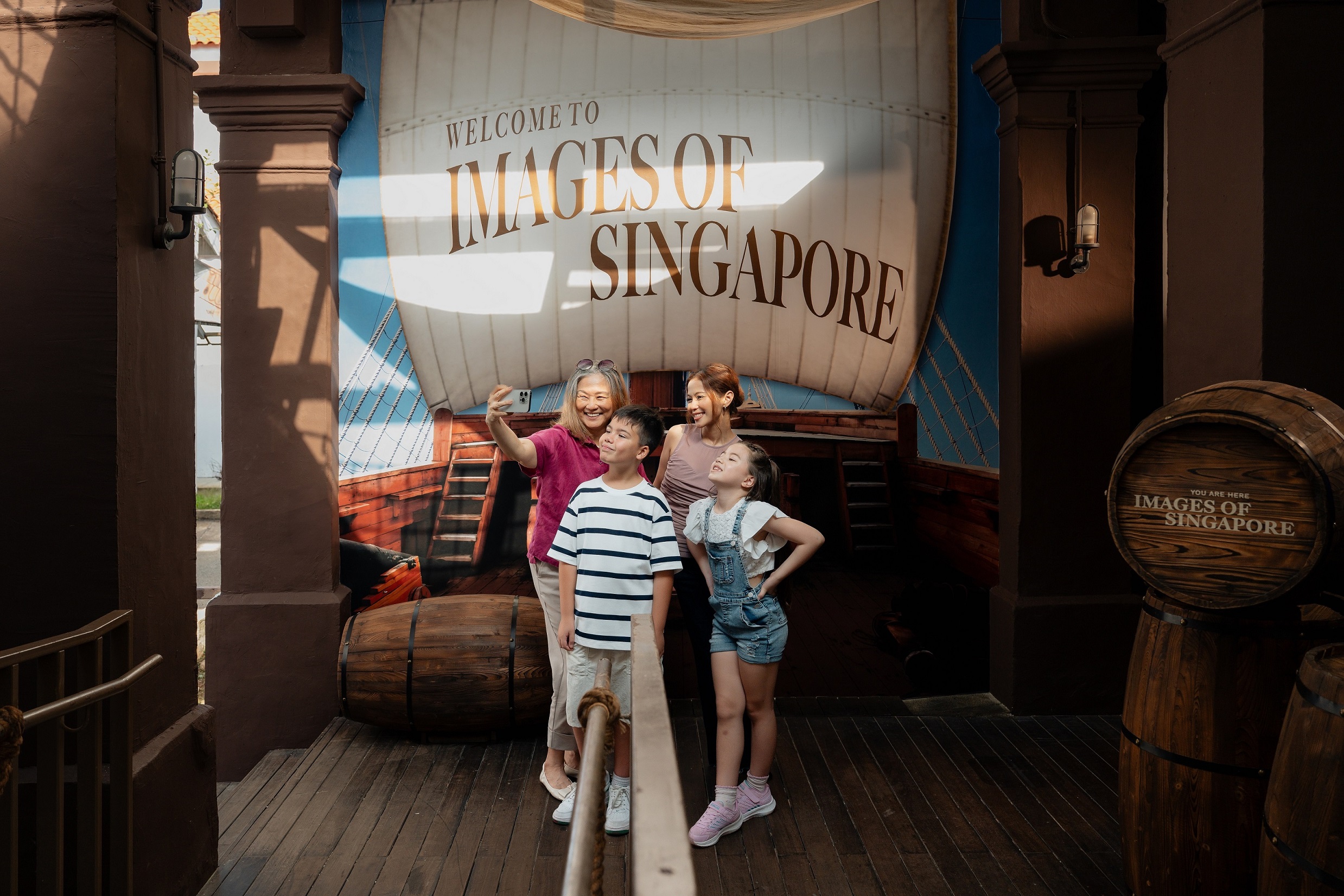 The new interactive and immersive Images of Singapore exhibit is perfect for all ages