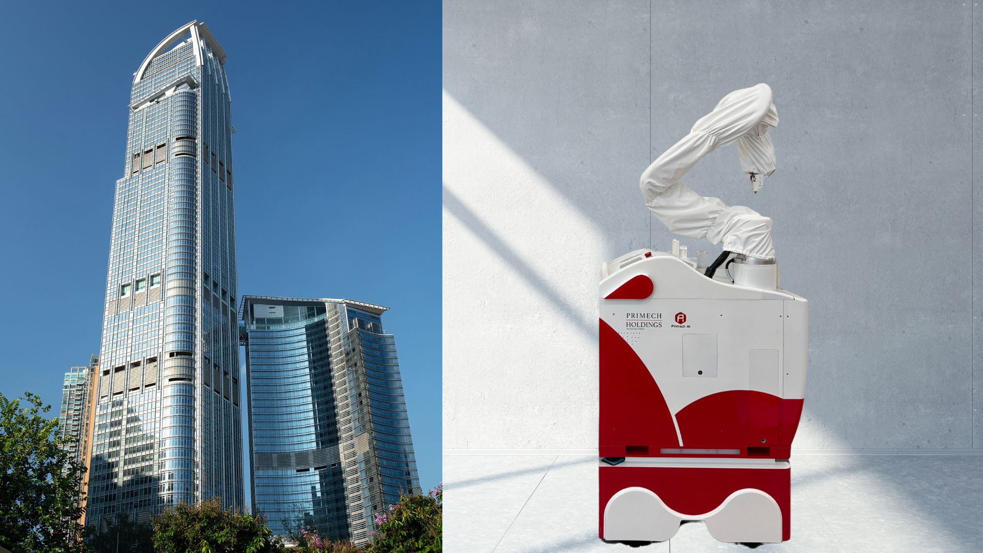 Figure 1: Nina Tower 1 in Hong Kong, where Primech AI's HYTRON will be deployed.