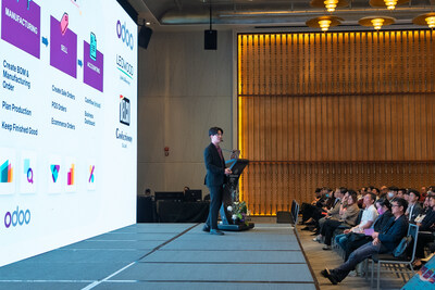 Odoo introduced the latest product version, Odoo 18, at the Business Shows in Thailand.