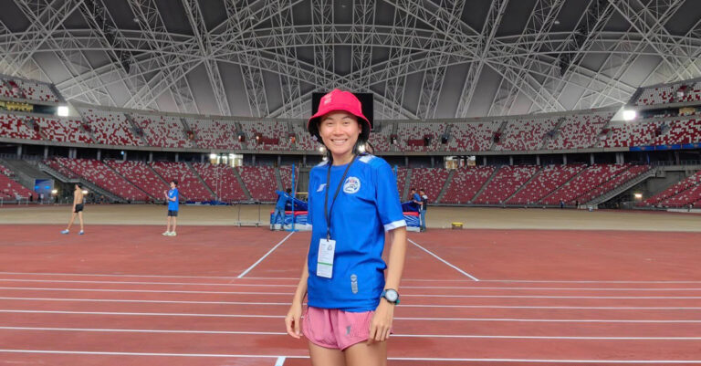 Lao Runner Lodkeo Inthakoumman Wins Double Gold at Singapore Open 2025