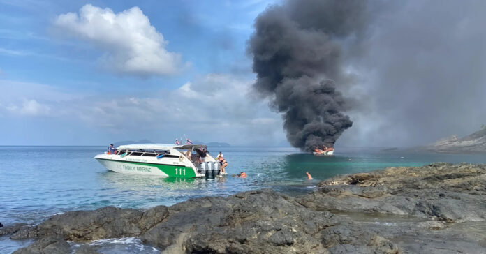 Speedboat Explosion Off Phuket Injures Six Tourists