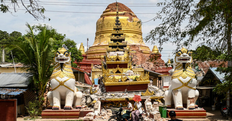 Lost to History: Myanmar Heritage Falls Victim to Quake