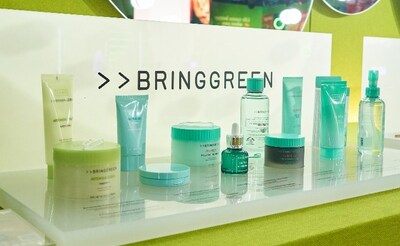 BRING GREEN highlights its clean beauty products at the Olive Young Zone during THE CJ CUP Byron Nelson.