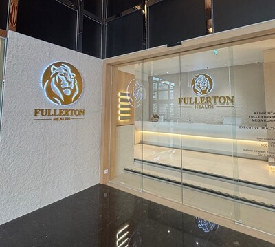 Entrance and reception counter