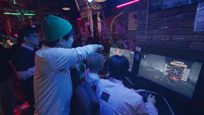 Heineken® Japan turns a Roppongi bar into a gaming hub, connecting online communities in real life.