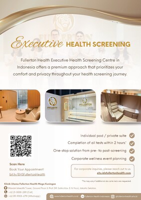 Screening Plans Offered at Fullerton Health Indonesia EHS Centre
