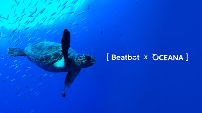 Partnering with Oceana, Beatbot supports sea turtle protection and marine conservation awareness.