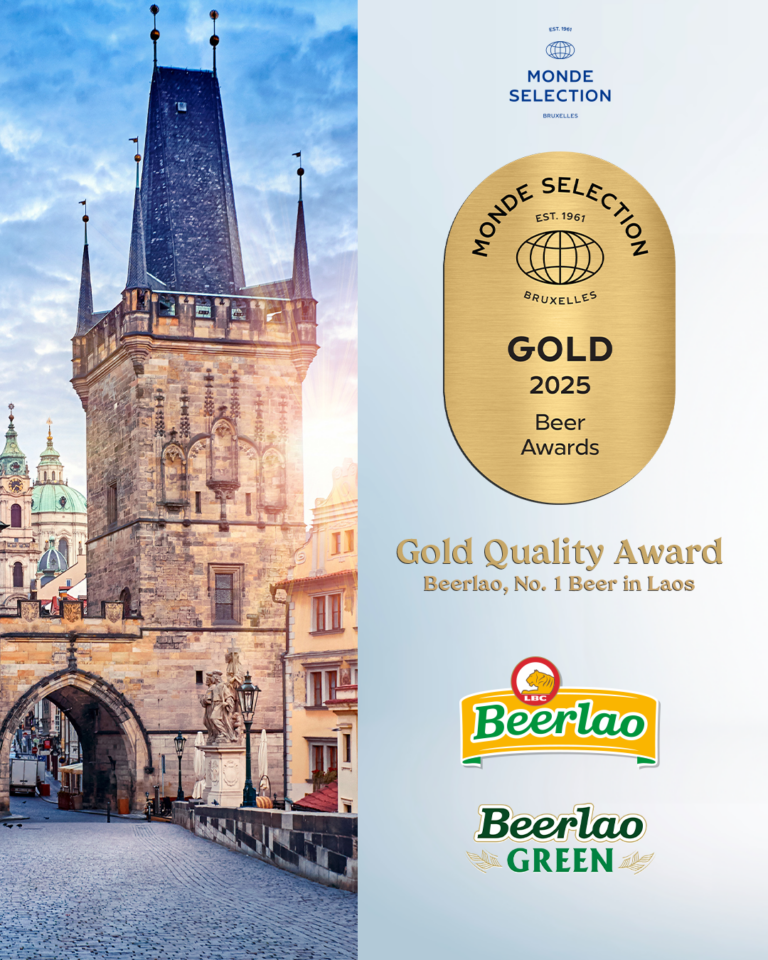 Beerlao Earns Top Honors at Monde Selection Awards
