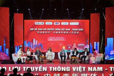 The “Dialogue in the New Era: China-Vietnam Exchange for Young Media Professionals” in progress