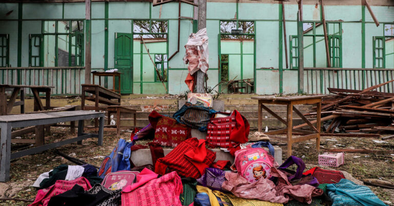 Myanmar Junta Airstrike Kills 22 at School: Witnesses