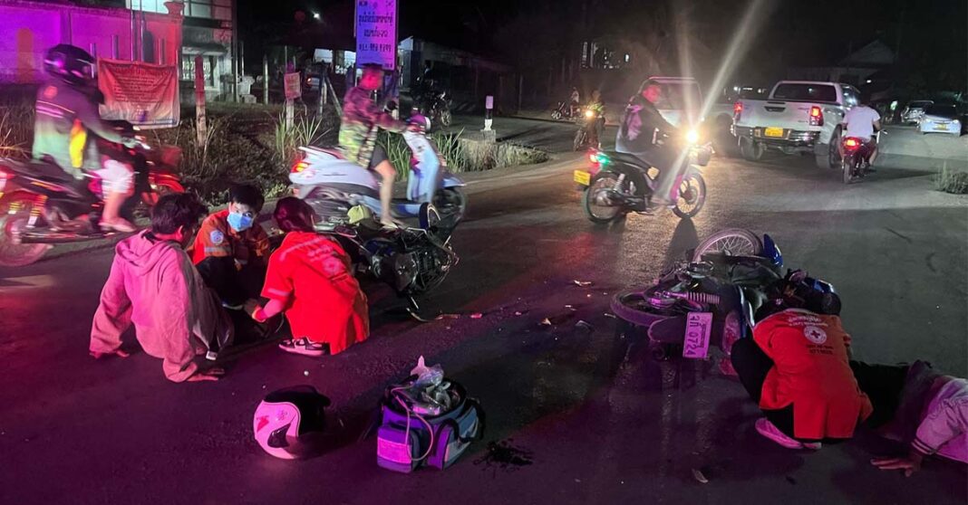 Laos Records Over 730 Accidents in April, Claiming 109 Lives