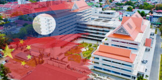Mahosot Hospital New Building in Vientiane