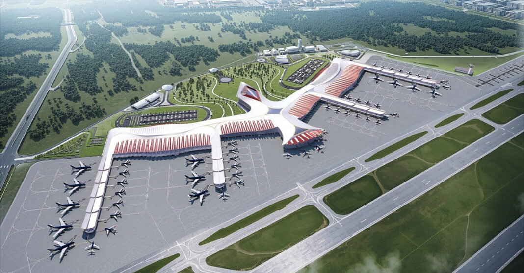 a phoenix-inspired design of Phu Quoc International Airport