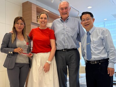 From left to right: CEO di ABI Nongluck Julsuwan, CEO di Progold Gemma Michelin, founder di ABI Gary Ford, COO Noppadon Niwattannan. From left to right: CEO di ABI Nongluck Julsuwan, CEO di Progold Gemma Michelin, founder di ABI Gary Ford, COO Noppadon Niwattannan.