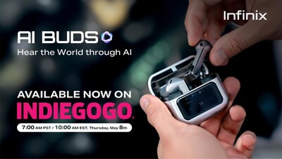 AI BUDS Available Now in Indiegogo