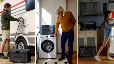 Apex 300 is an overall portable power station for home backup, RVs, and off-grid life.