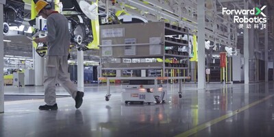 Flex300L- Capability for transport in 39-inch narrow aisles and omni-directional rotation.