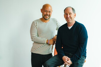 From left to right: George Chien, Co-founder, CEO and President; Andy Kaplan, Co-founder and Chairman of KC Global Media