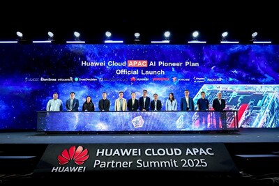 Huawei Cloud APAC AI Pioneer Plan launch ceremony