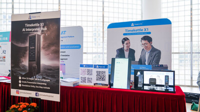 Timekettle exhibits at APTIF11
