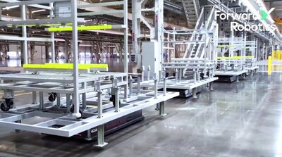 Max O2500 carrying ultra large racks