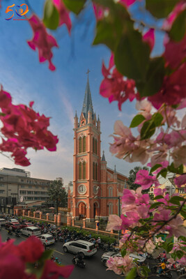 Tan Dinh Church – the unique pink church that captures every traveler's