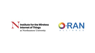 Logos of The Institute for the Wireless Internet of Things at Northeastern University and O-RAN ALLIANCE (PRNewsFoto/O-RAN Alliance) Logos of The Institute for the Wireless Internet of Things at Northeastern University and O-RAN ALLIANCE (PRNewsFoto/O-RAN Alliance)