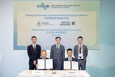 Representatives from HKSH and United Imaging signed a memorandum of understanding at the Asia Summit on Global Health. HKSH will integrate its rich clinical experience to provide critical guidance for United Imaging in system application and optimisation, aiming to drive medical imaging excellence.