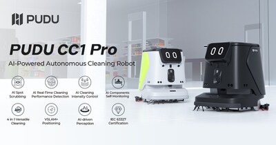PUDU CC1 Pro: AI-Powered Autonomous Cleaning Robot
