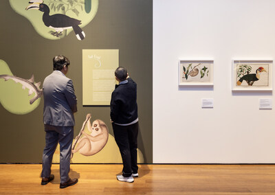 Tails from the Coasts exhibition forms part of the celebrations of the 60th anniversary of diplomatic relations between Singapore and Australia (Image courtesy of Mel Koutchavlis)