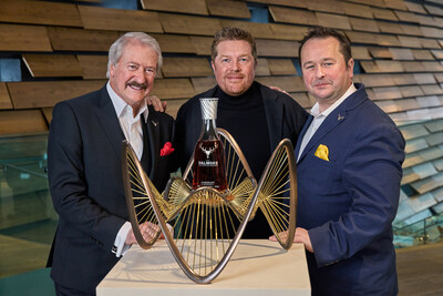 L-R: Richard Paterson OBE, Master Distiller, The Dalmore with Luminary No.3, Ben Dobbin of Foster + Partners and Gregg Glass, Master Whisky Maker, The Dalmore, pictured with The Dalmore Luminary 2025 Edition – The Rare - at V&A Dundee L-R: Richard Paterson OBE, Master Distiller, The Dalmore with Luminary No.3, Ben Dobbin of Foster + Partners and Gregg Glass, Master Whisky Maker, The Dalmore, pictured with The Dalmore Luminary 2025 Edition – The Rare - at V&A Dundee