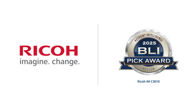 The Ricoh IM C3010 earns the 2025 BLI Pick Award from Keypoint Intelligence, recognised for outstanding performance in secure, high-productivity document workflows.