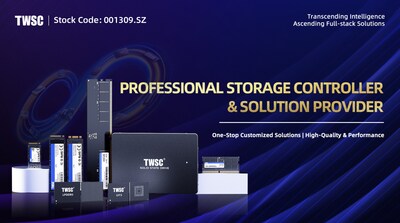 TWSC showcases its full-scenario storage product portfolio and solutions at the event.