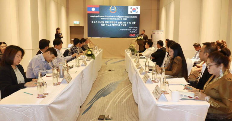 Lao Government Launches Legal Pathway for Jobs in Korea’s Fishery Sector
