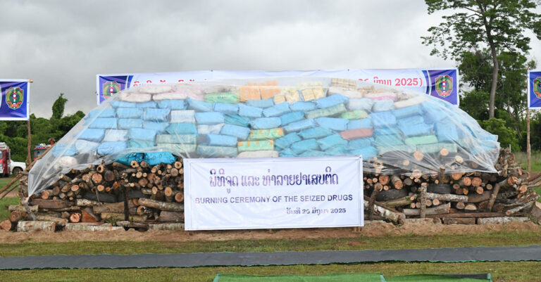 Southeast Asia Ramps Up Drug Control as Laos, Myanmar Destroy Massive Stashes on International Anti-Drug Day