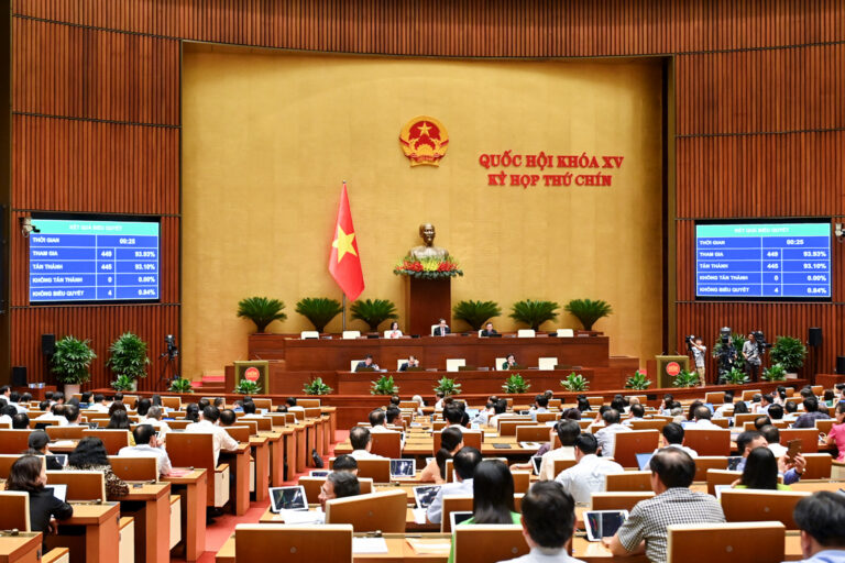 Vietnam Lawmakers Approve Merging Provinces, Slashing Nearly 80,000 Jobs