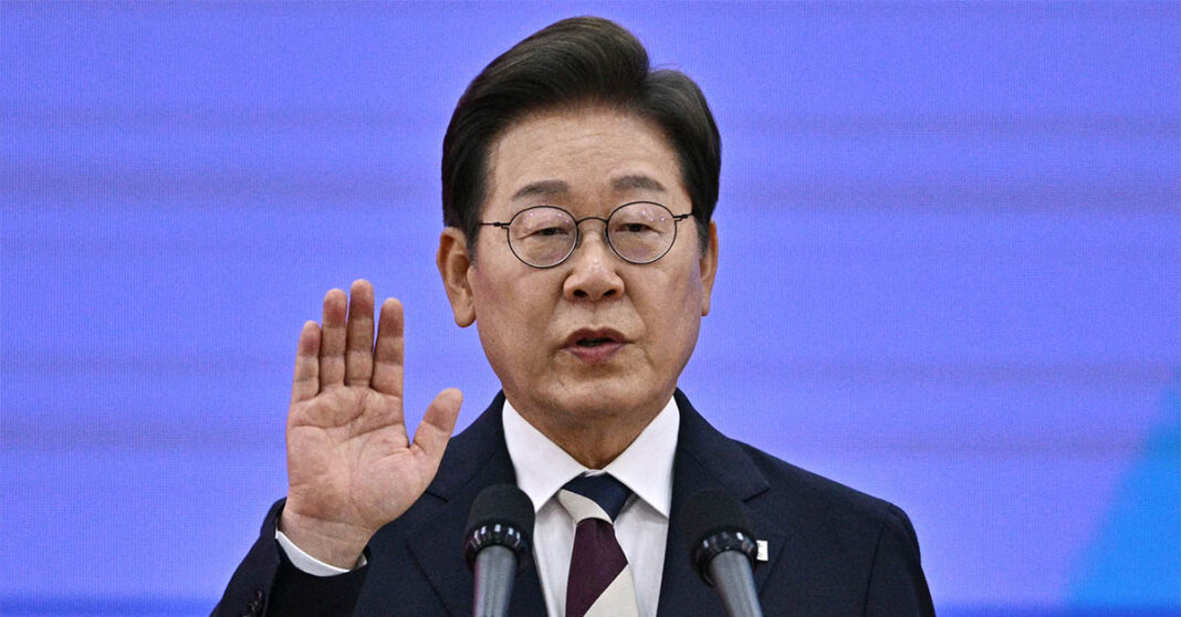 South Korea’s President Lee Takes Power After Sweeping Election Win