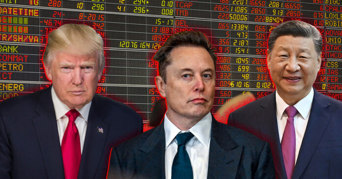 Trump Musk Xi