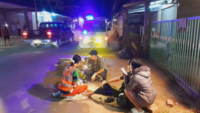 Lao Red Cross Rescue Volunteers Respond to Over 3,000 Incidents Nationwide
