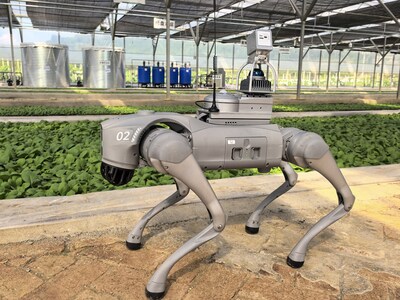 Equipped a dedicated camera and agricultural sensors on Go2