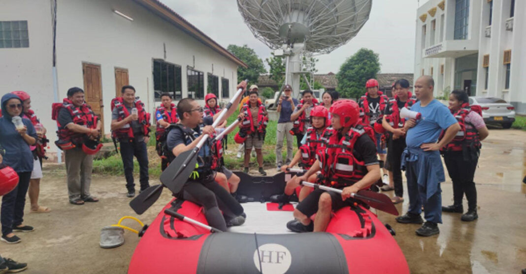 Government Officials Undergo Water Rescue Training Amid Widespread Flooding