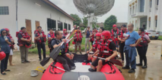 Government Officials Undergo Water Rescue Training Amid Widespread Flooding