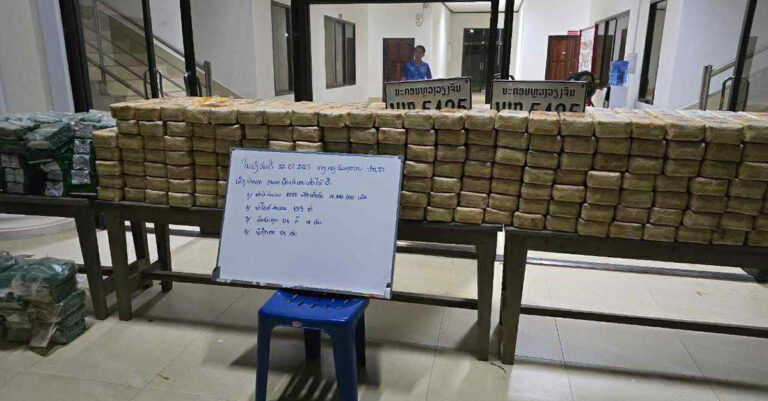 Bokeo Authorities Seize Over 4 Million Meth Pills in Latest Crackdown