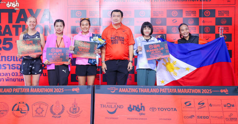 Lao Runner ‘Lodkeo’ Dominates Pattaya Marathon
