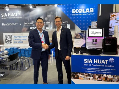 Ecolab launches revolutionary ReadyDose™ Cleaning Program designed to help restaurants and cafés thrive in Southeast Asia