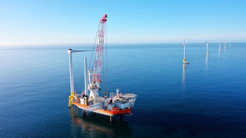 Fred. Olsen Windcarrier's installation vessel - Brave Tern ©Fred. Olsen Windcarrier