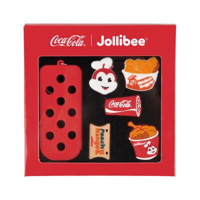 Jollibee x Coca-Cola™ Collectible Keychain Charms Gift with Purchase